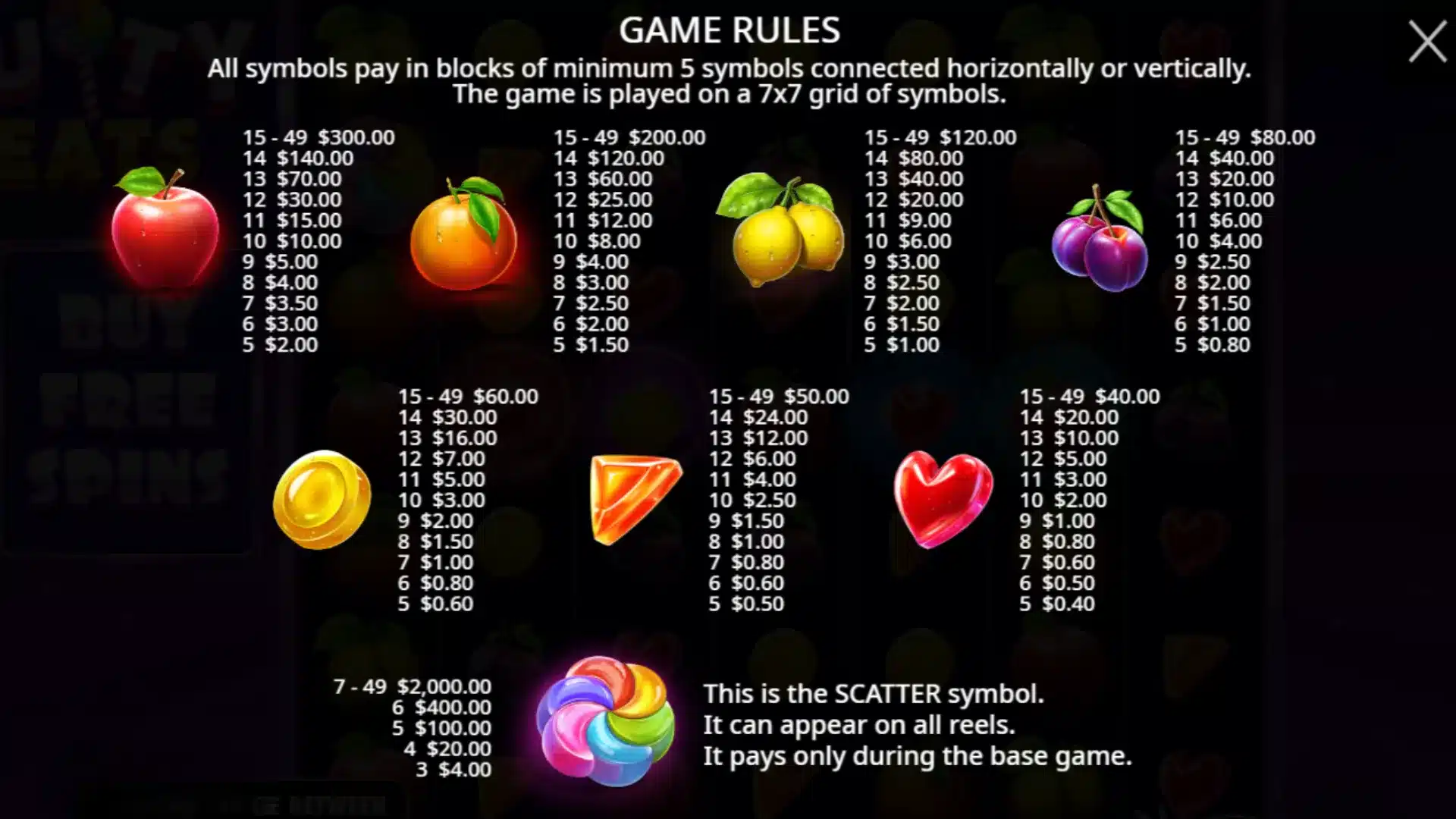 Fruity Treats Demo (free to play)