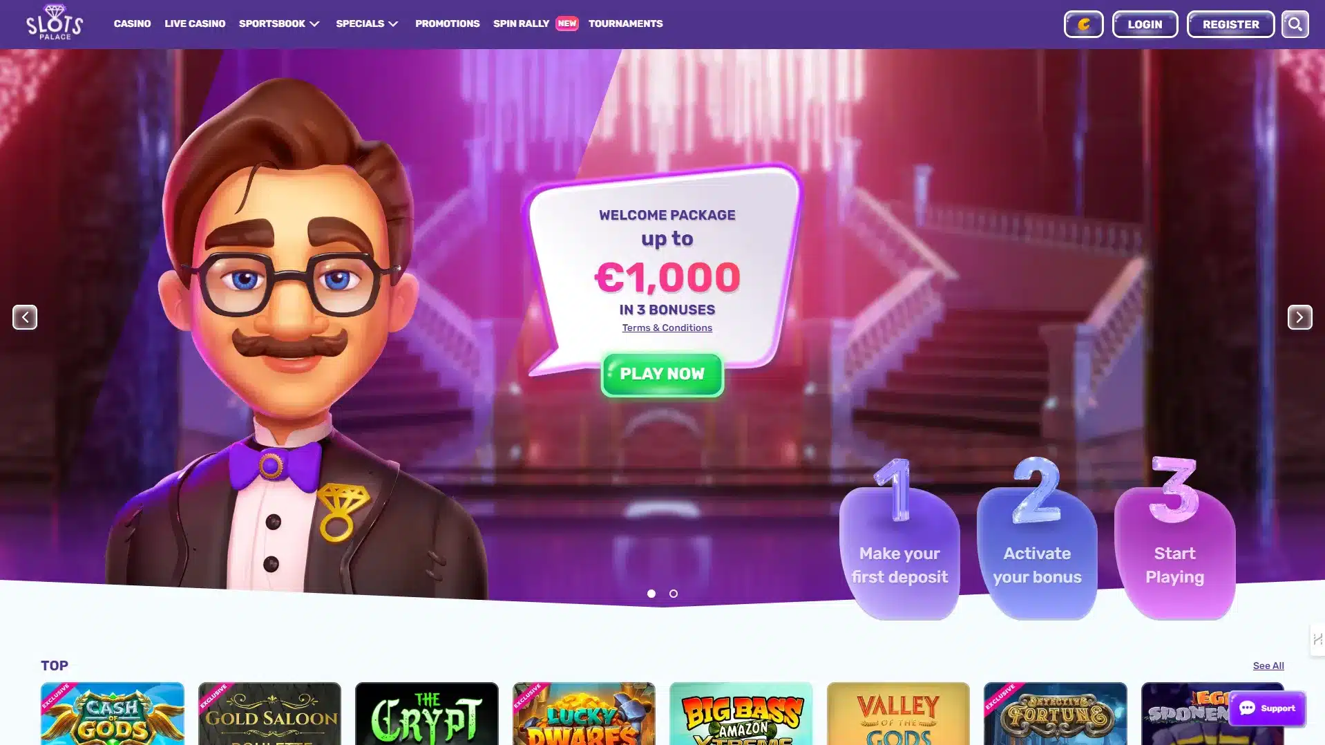 SlotsPalace Casino Review