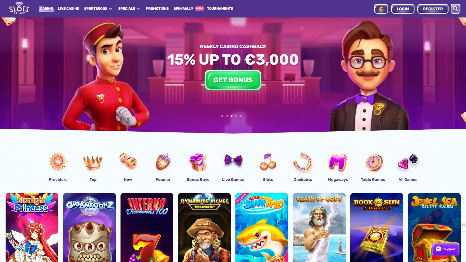 SlotsPalace Casino Review