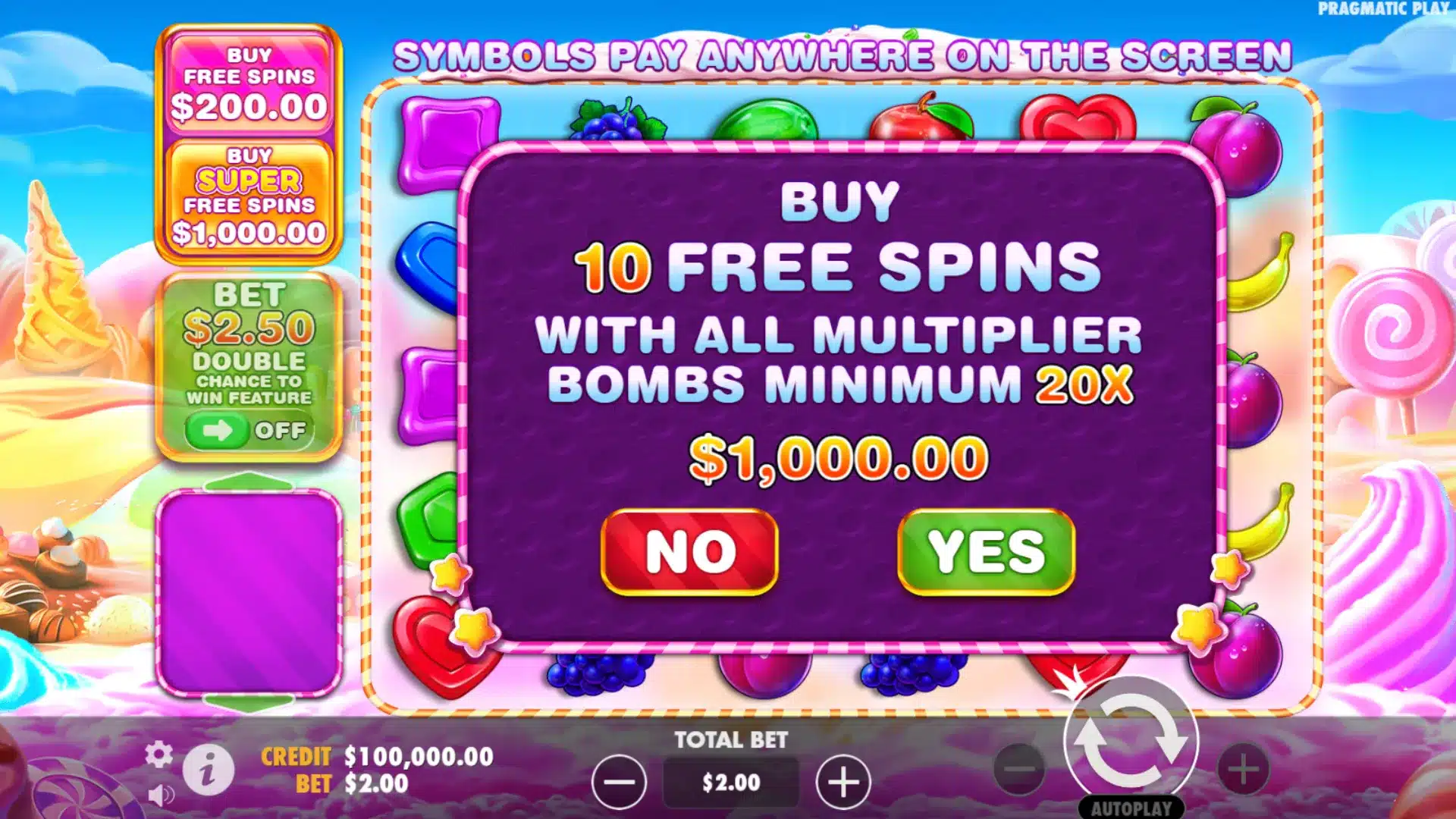 Sweet Bonanza 1000 Demo and Slot Review with Bonus Buy